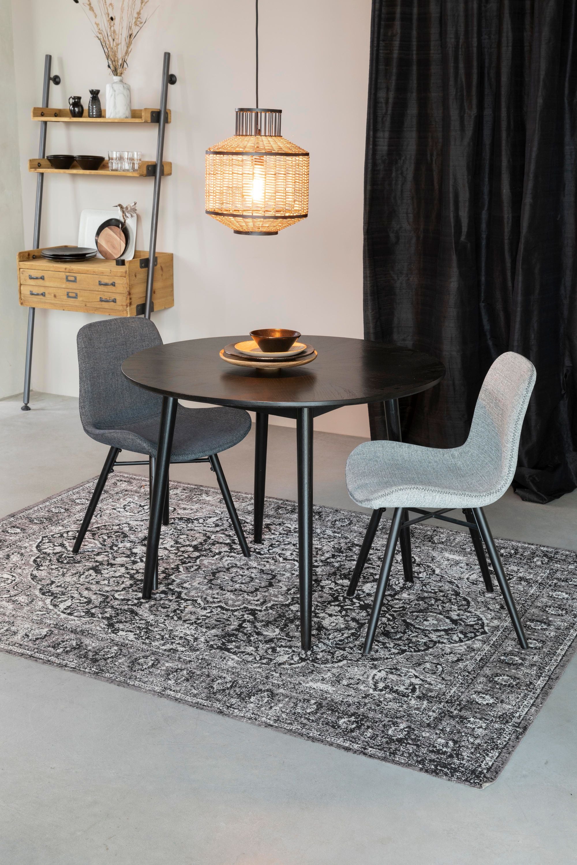 Rook Natural Fir Wood Leaning Display Unit